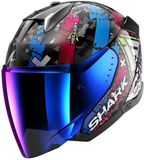 Shark Skwal I3 Jet Hellcat Motorhelm Zwart M