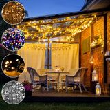 Monzana Lichtsnoer Kerst 600 LED'S - IP44 60m – Multi Color