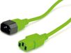 ROLINE stroomverlengkabel, IEC 320 C14 - C13, groen, 0,8 m