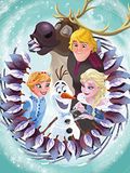 Disney Group canvas print, meerkleurig, 60 x 80 cm