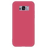 Samsung Galaxy S8 Plus Soft Gel Case, [stofdicht lichtgewicht], volledige body bumperhoes, schokbestendig, ultrazachte siliconen beschermhoes, volledig bedekt rubber Galaxy S8 Plus hoes, meidoorn rood