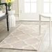 SAFAVIEH Cambridge Collection Tapis géométrique, Rose clair/Ivoire, 76 x 244 cm