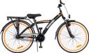 Aventuri Roady 3.0 Vélo pour garçon 24 pouces - Vélo d'enfant pour 8 à 12 ans - 1 vitesse - Noir/orange