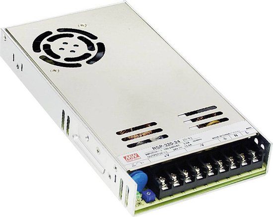 Mean Well RSP-320-12 - Schakelnetvoedingsmodule - 320W - 12V/DC
