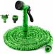 Merkloos Tuyau d'arrosage extensible - Vert - 15 mètre tuyau d'arrosage extensible avec tête de pulvérisation 7 en 1