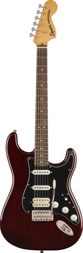 Squier Classic Vibe '70s Stratocaster HSS - Elektrische gitaar - rood