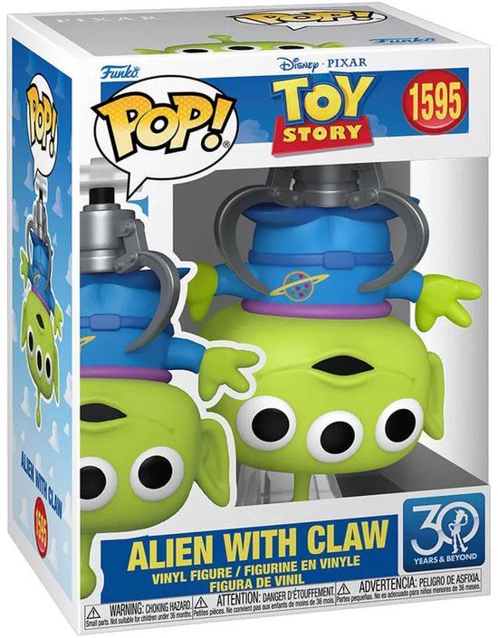 Funko Pop! Rides: Toy Story 30th Anniversary - Alien with Claw #1595