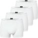 Schiesser Heren retro short / pant 4 pack Cotton Flex Wit