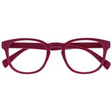 OPULIZE Pop Leesbril Leuke Ronde Matt Frame Lente Scharnieren Krasbestendig Mens Womens R2
