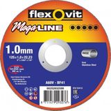 Flexovit Slijpschijf Mega A46V 125x1,6 RVS - 8711479303227