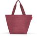 Reisenthel Shopper M - Tas 51 cm (twist maroon)