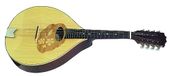 GEWA Mandola Pro Arte - platte mandola - Portugese vorm - massief sparren bovenblad - bodem/zijkanten massieve esdoorn - ingelegd houten speelplaatje - Made in Europe