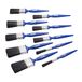 Fit For The Job No Bristle DIY-verfkwast voor een soepele afwerking set van 10 met emulsie-, glans- en matverf op muren, plafonds, meubels, hout en metaal