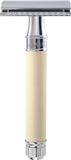 Edwin Jagger Safety Razor Rubber Coated - Ivoor