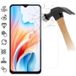 Oppo Protecteur d'écran en verre trempé - 9H - Compatible avec coque - Clair