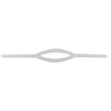 Seac Anti-allergeen Polymeer SLT Vervangende band voor duikmasker, transparant, 16mm