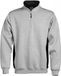 Fristads Sweatshirt Met Korte Ritssluiting 1705 Df - Lichtgrijs - M