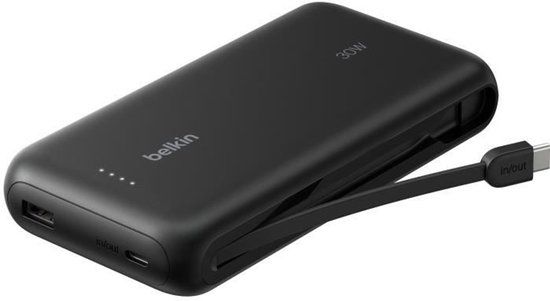 Belkin 20000mAh Powerbank - 30W - Zwart