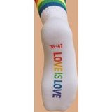Nae Vegan Shoes Love is Love Pride Sock