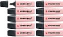 STABILO BOSS ORIGINAL Markeerstift Wildflower Zachtroze Doos 10 Stuks