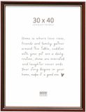 Deknudt Frames Fotolijst S407H2 - Hout - Bruin - Gouden biesje - 30x40 cm