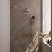Brauer Gold Carving Thermostatische Regendoucheset Inbouw