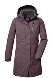 killtec Kow 303 Wmn Prk dames Functionele parka/parka met afritsbare capuchon