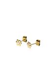 Purelei Flower Studs - Waterdichte oorbellen in bloemvorm met fonkelende zirkonia stenen | 14K / 18K verguld roestvrij staal | symbool van lichtheid en levensvreugde, Roestvrij staal, Zeeoor