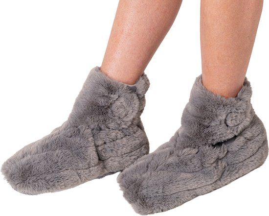 Chillaxy - Magnetron sloffen Deluxe - Unisex - Grijs - Maat 36 t/m 42