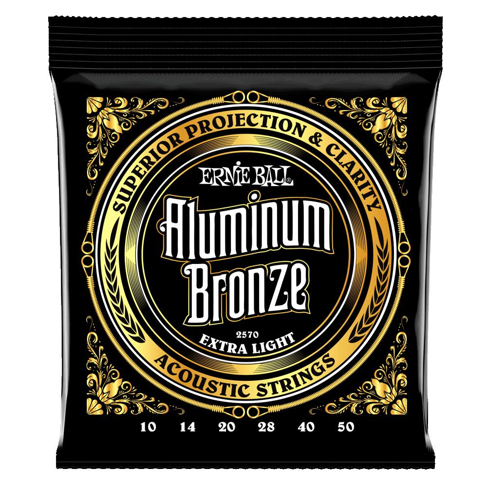 Ernie Ball 2570 Aluminum Bronze Extra Light - Snaren voor akoestische gitaar