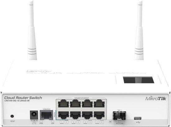 MikroTik CRS109-8G-1S-2HnD-IN