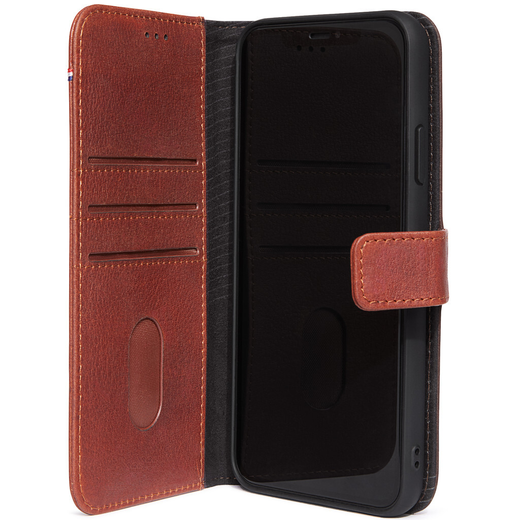 Decoded Detachable Wallet - Book Case en Hoesje in 1 voor iPhone 11 Pro Max - Bruin