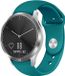 By Qubix - Sportbandje voor Garmin - 18mm - Dennengroen