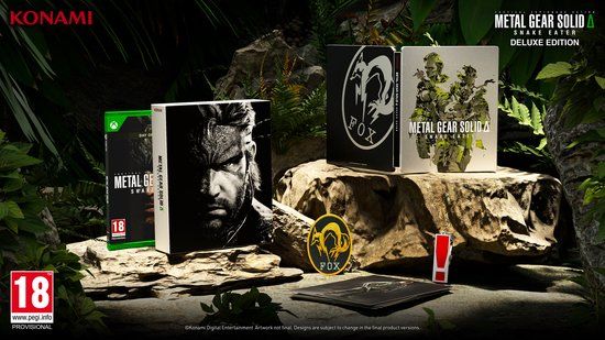 Konami Metal Gear Solid Delta Snake Eater Deluxe Edition Xbox Series X