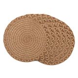 DII Natuurlijk, Polyester, Rooster, 15 "Diameter