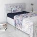 Italian Bed Linen Fashion beddengoedset Made in Italy, microvezel, Lena, eenpersoonsbed