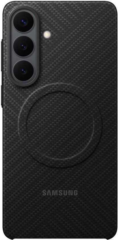 Samsung Galaxy S26 Plus Carbon Back Cover met Magneet Zwart
