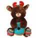Nobby Xmas 65600 pluche eland met donut 32 cm