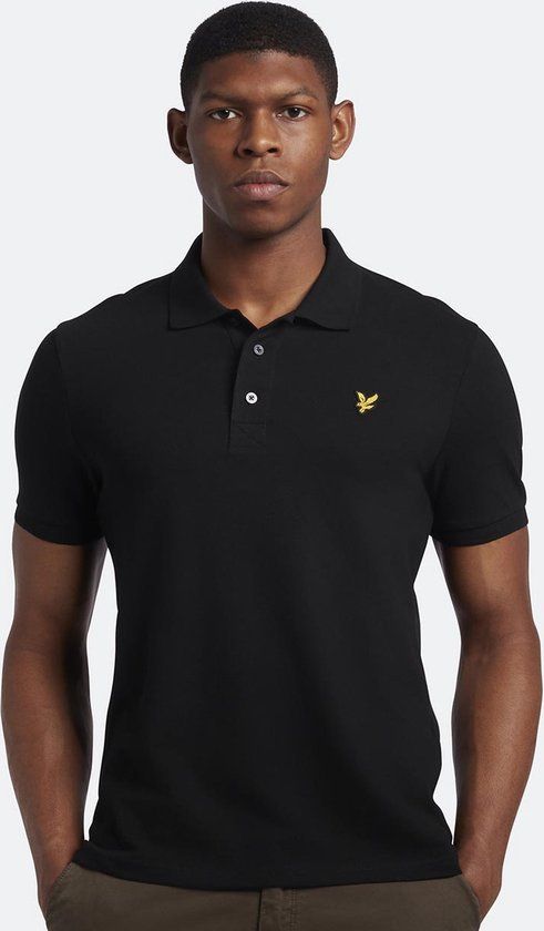 Lyle & Scott Men's Polo Shirt - Black - Size XL