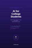 AI for College Students: Study Smarter, Research Faster, Write Better — Without Getting Caught