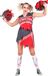 WIDMANN Zombie cheerleader pakje dames (XS) Rood/Zwart