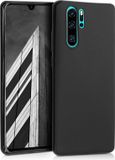 kwmobile telefoonhoesje geschikt voor Huawei P30 Pro - Back cover in mat zwart