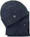 JOOP! Sjaal 17 JB-01Feranto 10020285 Wol Donkerblauw Mannen Volwassenen One size