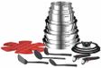 Tefal Ingenio Emotion set de 22 pièces - Inox, Induction