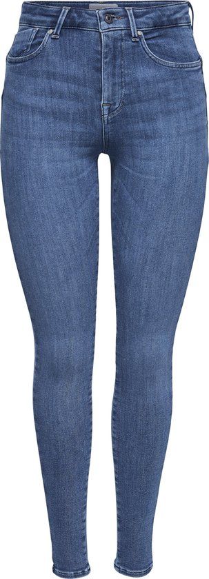 ONLY ONLPOWER LIFE MID SK PUSH REA2981K NOOS Dames Jeans - Lichtblauw - Maat XL X L30