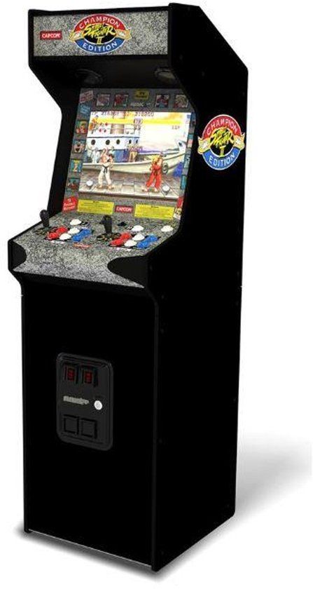 Arcade1Up Street Fighter Deluxe Arcade Machine