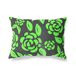 BonaMaison Neon Groen-Rook Decoratieve Kussensloop, Kussenhoezen Bank, Decoratieve Kussenhoesjes, Kussensloop; Sofa, Slaapkamer, Kantoor, Auto 35x50 Cm - Ontworpen en vervaardigd in Turkije