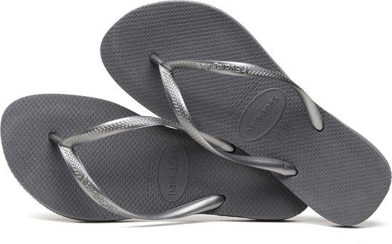 Havaianas Slim Slippers - Steel Grey - Women's