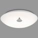 Briloner Elipso - Plafonnier LED - avec détecteur de mouvement - éclairage de salle de bain - lampe de plafond avec capteur - capteur crépusculaire - minuterie - Ø38 cm