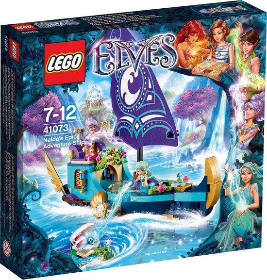 Lego Elves Naida's Epic Adventure Ship 41073